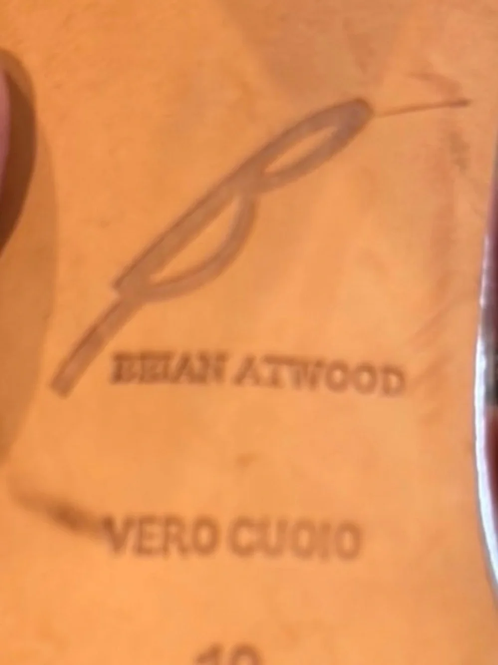 Brian Atwood shiny silver